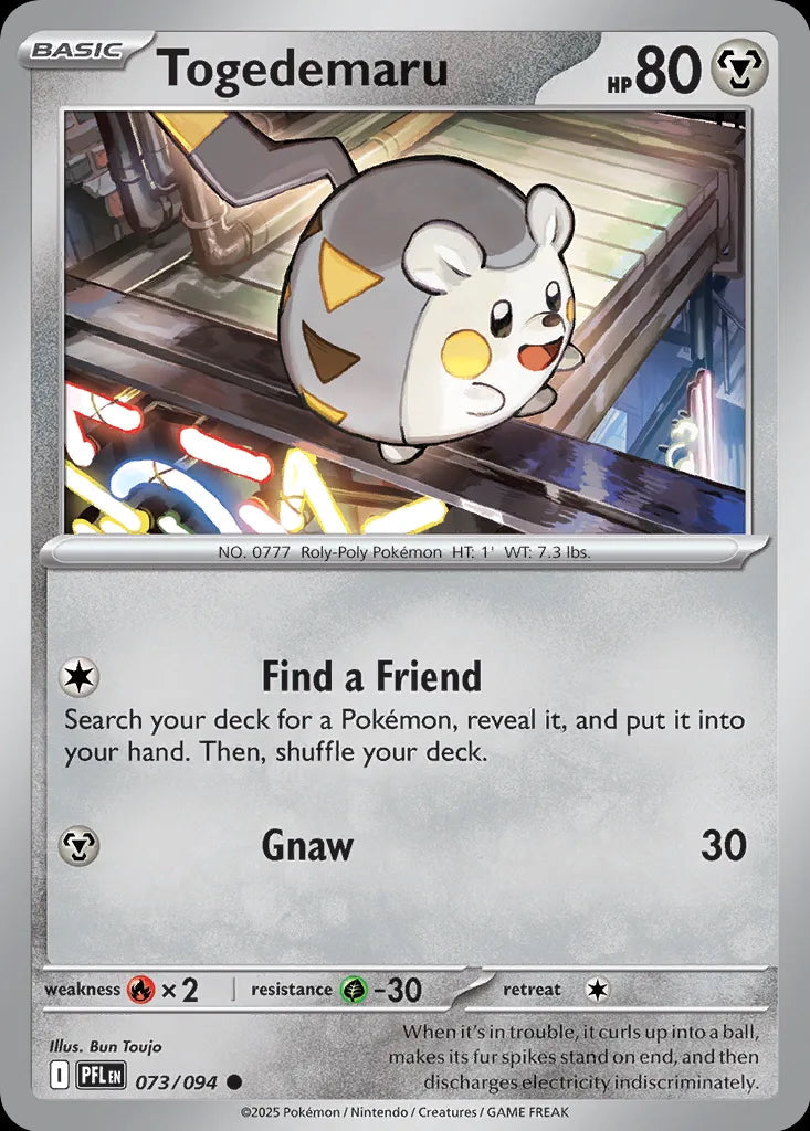 Phantasmal Flames Togedemaru #073/94